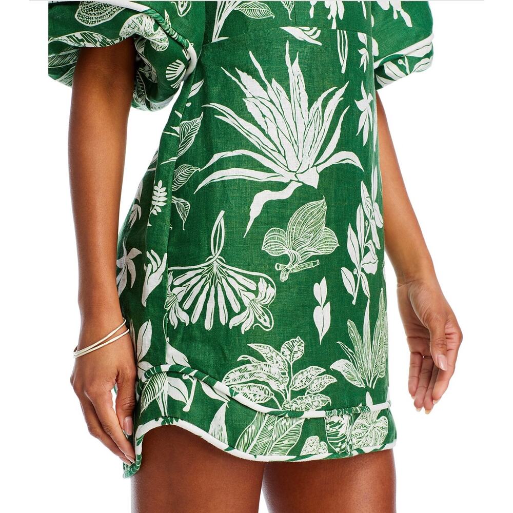 Farm Rio Forest Soul Linen Mini Dress - Picture 9 of 9